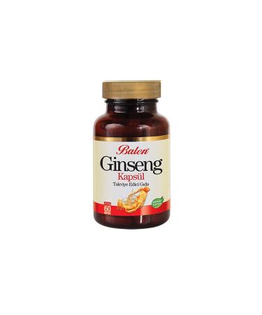 Balen Ginseng Capsule 375 MG*60 | Focus Booster and General Health Support Capsule 585121