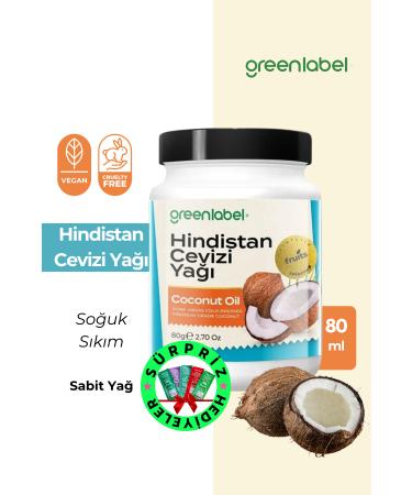 Green Label Greenlabel Coconut Oil 80 gr