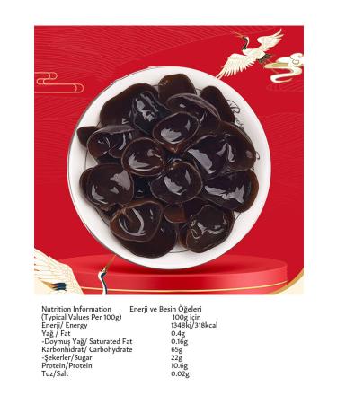 XUSHI FOOD Dried Black Fungus 1kg - Buy Online on GoSupps.com