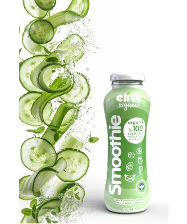 Elite Naturel Organic Banana Cucumber Smoothie 4 Pack - Buy Online on GoSupps.com