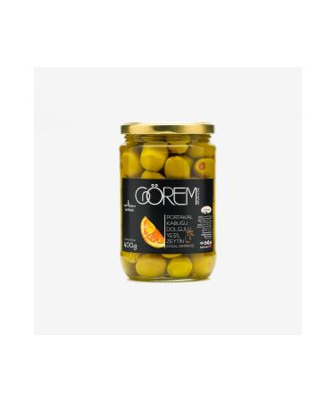 G rem Zeytin Orange Stuffed Green Olives 400 Gr. - Buy Online on GoSupps.com