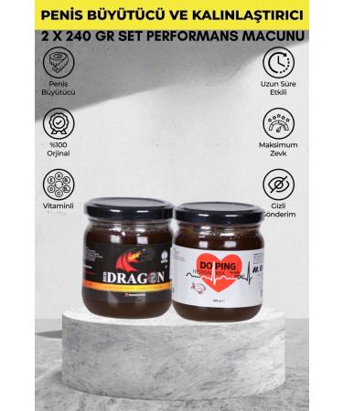 GENERAL Life Red Dragon + Doping Ginseng Ep3 Medium Thickening Delaying Performance Paste 2 X 240 GR