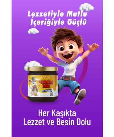 lazico Magicmix Cocoa & Black Mulberry Molasses Herbal Mix Traditional Food 240 grams - Buy Online on GoSupps.com