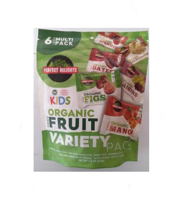 Kezeyce Dried Fruit 6 Count Multi Pack (Apricots Figs Dates Raisins Mulberries Mango)