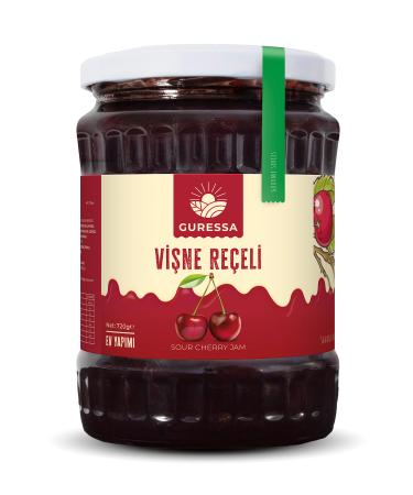 GURESSA Cherry Jam 720 Gr Natural Homemade