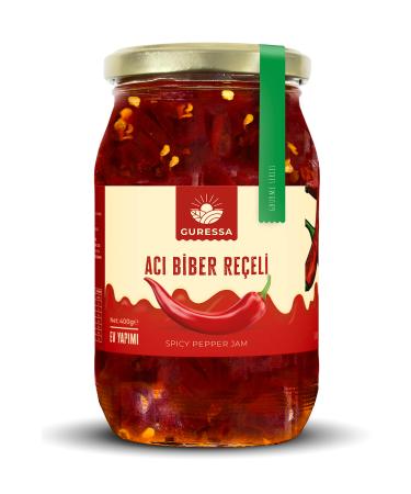 GURESSA Hot Pepper Jam 400 Gr Natural Homemade