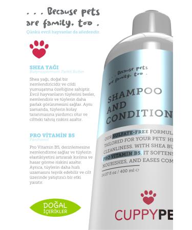 CuppyPet Cat Conditioner Shampoo - Buy Online on GoSupps.com