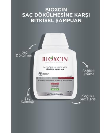 Bioxcin Classic Anti Hair Loss Shampoo For Dry-Normal Hair 300 ml - Buy Online on GoSupps.com