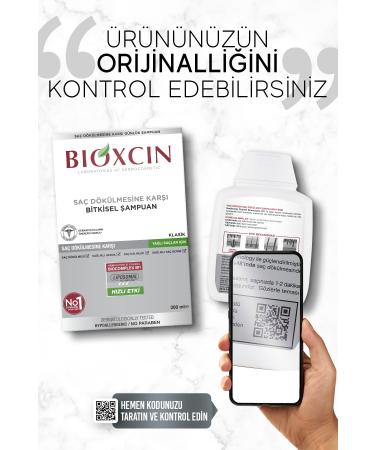 Bioxcin Classic Shampoo 300ml. For Oily Hair - Buy Online on GoSupps.com