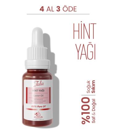 Tala Castor Oil 0 Pure and Natural Cold Pressed 20 Ml