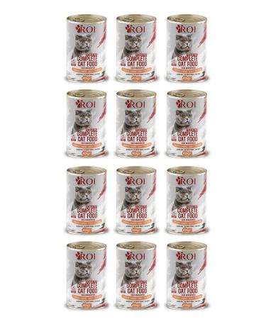 Rio High Protein Salmon Adult Cat Canned Food 415 Gr. X 12 Pieces