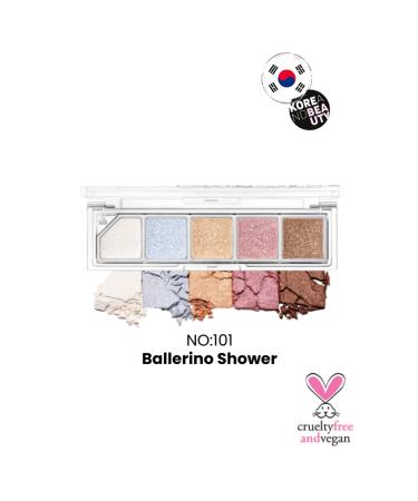 UNLEASHIA Mood Shower Face Palette Brightening Face Palette