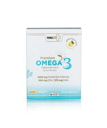 Nouplus Omega3 Premium 60 Capsules - Buy Online on GoSupps.com