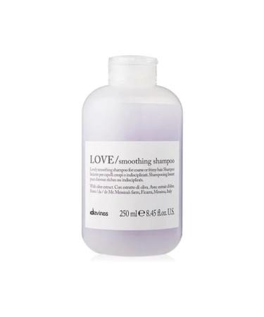 Davines Economic Triple Davines Love Smoothing Straightening Shampoo 250ml - 0 Original 0 Natural