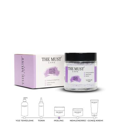 THEMUSTCARE Purifying and Brightening Enzyme Peeling Powder Cleanser 85 gr - Buy Online on GoSupps.com