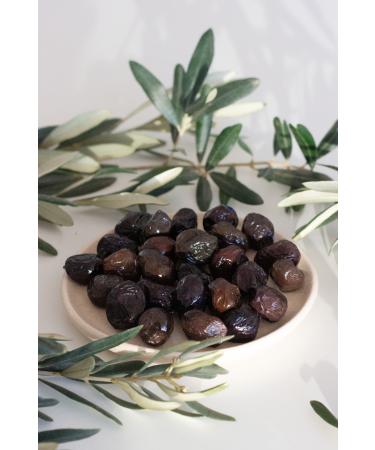 kozoliv Natural Gemlik Variety Oily Black Olives 400 gr Glass Jar - Buy Online on GoSupps.com