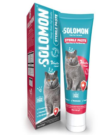 Solomon Sterile Paste 100 gr Vitamin and Mineral Malt Paste for Sterilized Cats - Buy Online on GoSupps.com