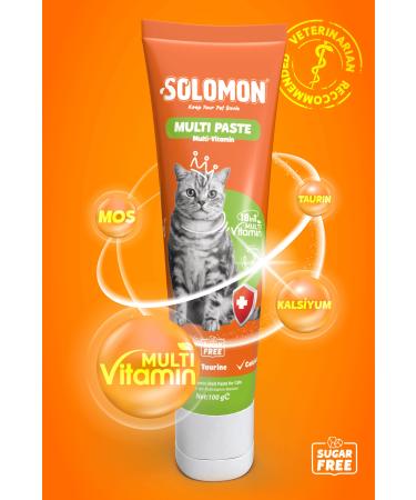 Solomon Multi Paste 100 Gr Multivitamin Malt Paste for Cats - Buy Online on GoSupps.com