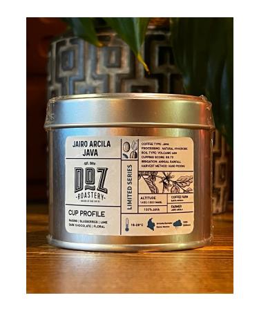 doz roastery Colombia Jairo Arcila Java Specialty Filter Coffee 100gr