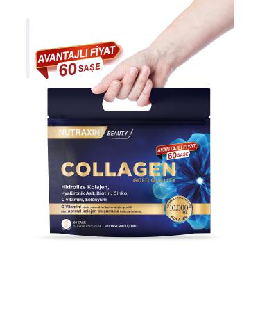 Nutraxin Collagen 60 Sachets 10 000 Mg Type 1 Type 3 Pineapple Flavored Advantageous Bag Set 60 Days Use - Buy Online on GoSupps.com