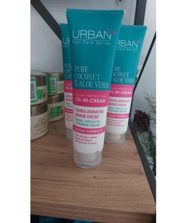 Urban Care Pure Coconut&aloe Vera Color Protecting Leave-In Conditioner for Dyed Hair-150ml-vegan