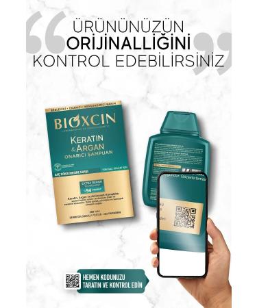 Bioxcin Keratin & Argan Repair Shampoo 300 ml - Damaged and Damaged Hair 3 Pack - Buy Online on GoSupps.com