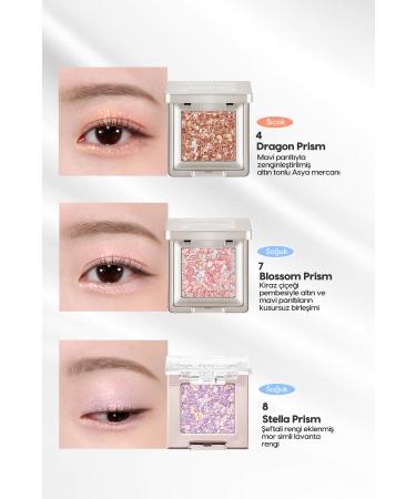 Missha Non-Clumping Handmade Holographic Glitter Eyeshadow Modern Shadow Glitter Prism (No.1 Heaven's Prism) - Buy Online on GoSupps.com