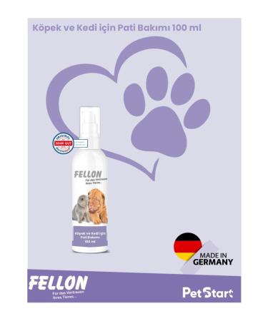 Fellon Paw Care for Dogs and Cats 100 Ml