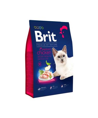 Brit Care Premium Sterilized Chicken Cat Food 8 Kg