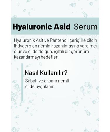 WIWIFY Intensive Moisturizing Care Serum (Hyaluronic Acid 2% B5) For All Skin Types - Buy Online on GoSupps.com