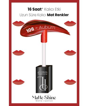 Pinky London Matte Shine Lipstick - 106 - Buy Online on GoSupps.com