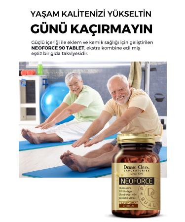 NeoForce Glucosamine Chondroitin Msm Type 2 Collagen Hyaluronic Acid 90 Tablets - Buy Online on GoSupps.com