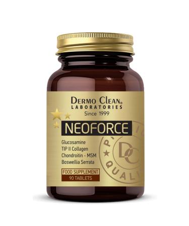 NeoForce Glucosamine Chondroitin Msm Type 2 Collagen Hyaluronic Acid 90 Tablets - Buy Online on GoSupps.com