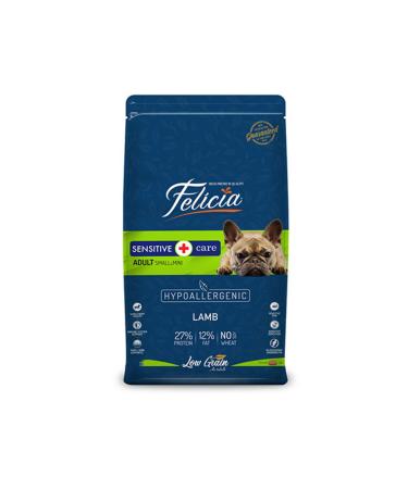 Felicia Hypoallergenic Small Mini Lamb Small Breed Low Grain Adult Dog Food 3 Kg