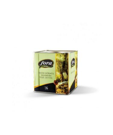 FORA - OLIVE GREEN PEPPER FILLED (1 X 8 KG) FORA 318105