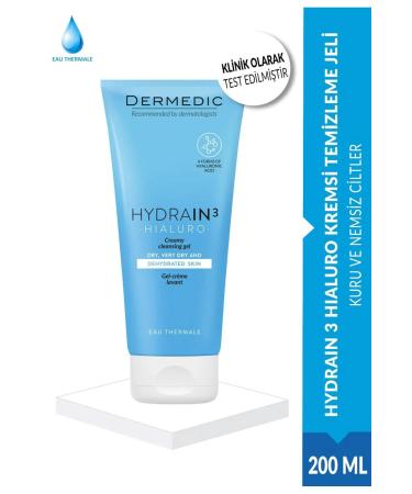 DERMEDIC Hydrain3 Creamy Washing Gel 200 Ml