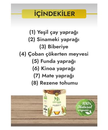 MBITKISEL Weight Loss Supportive Detox & Slimming Herbal Tea 15 Days - Buy Online on GoSupps.com