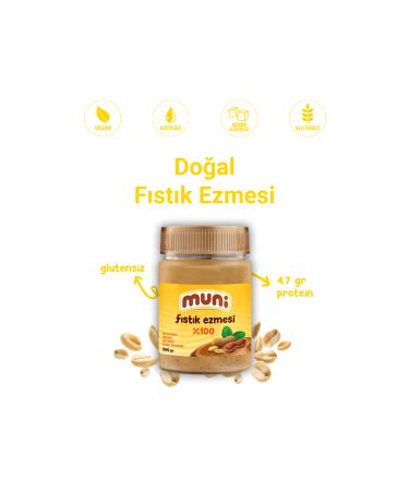 muni Peanut Butter Vegan 3 Pack - Buy Online on GoSupps.com
