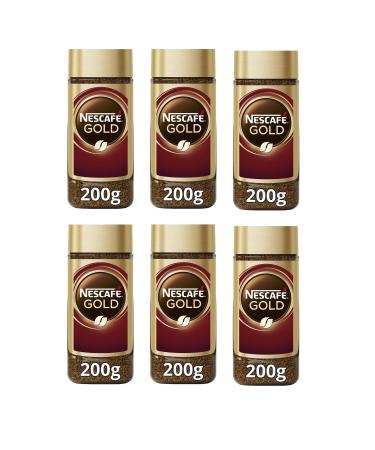 Nescafe Gold Coffee Glass 200 Gr X 6 Pieces