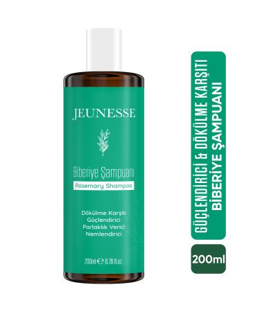 Jeunesse Rosemary Shampoo Fast Hair Growth Effective Anti-Loss and Strengthening | Rosemary Shampoo 200 ml