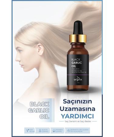 Orginx Fast Hair Growth Special Black Garlic Oil for Extremely Damaged and Falling Hair 50 ml - Buy Online on GoSupps.com