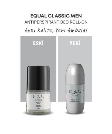 Equal Classic Men's Roll On 50 ml - Buy Online on GoSupps.com