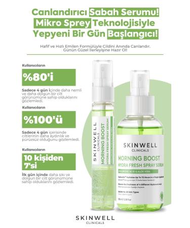 Skinwell Intensive Moisturizing Plumping Renewing Skin Care Serum (4D HYALURONIC ACID ALOE VERA) 100ml - Buy Online on GoSupps.com