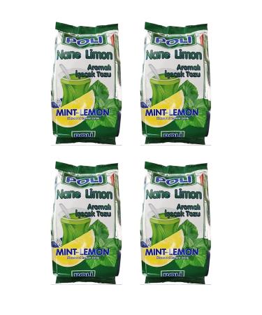 Poli Powder Drink Mint Lemon 300 Gr X 4 Pieces