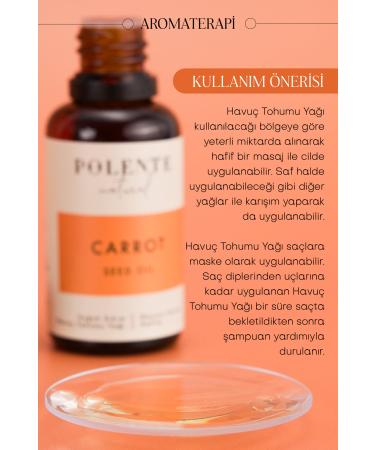 Polente Natural Carrot Seed Oil 30 ml - Buy Online on GoSupps.com