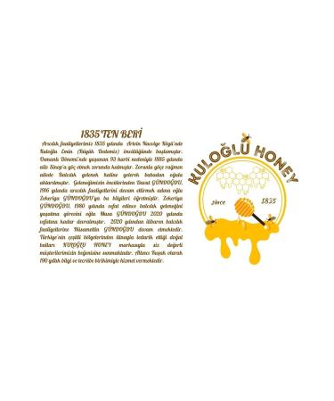Kuloglu natural products Natural Bing l Region Genuine Black Hive Polyfleorali Strained Flower Honey Net 850 gr - Buy Online on GoSupps.com