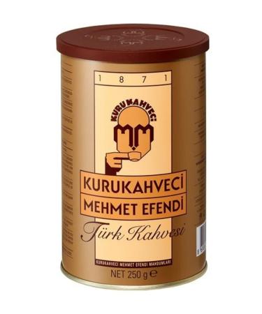 Mehmet Efendi Turkish Coffee 250gr - Tin - 5 Pieces