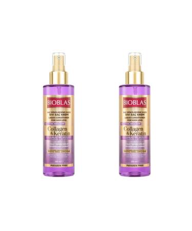 Bioblas Liquid Hair Conditioner Collagen+keratin 2 X 200ml