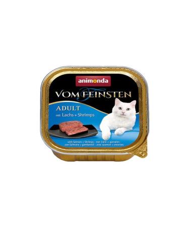 Animonda Adult Canned Cat Food with Salmon and Shrimp 100 Gr