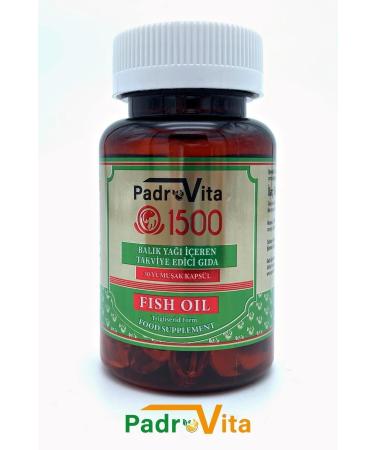 PadroVita Omega 3 1 500 Mg Fish Oil 30 Capsules - Buy Online on GoSupps.com